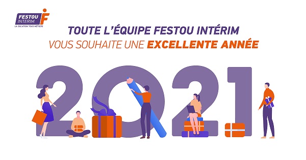 Bonne Année 2021 Festou Intérim